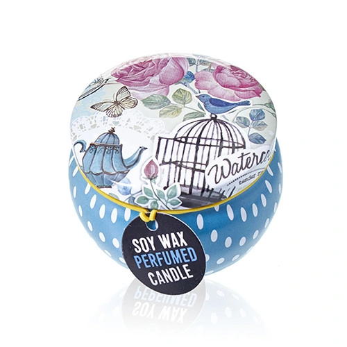 Art Tin Candle - Assorted Design - Parisian Weekend - Peonies - Image 5