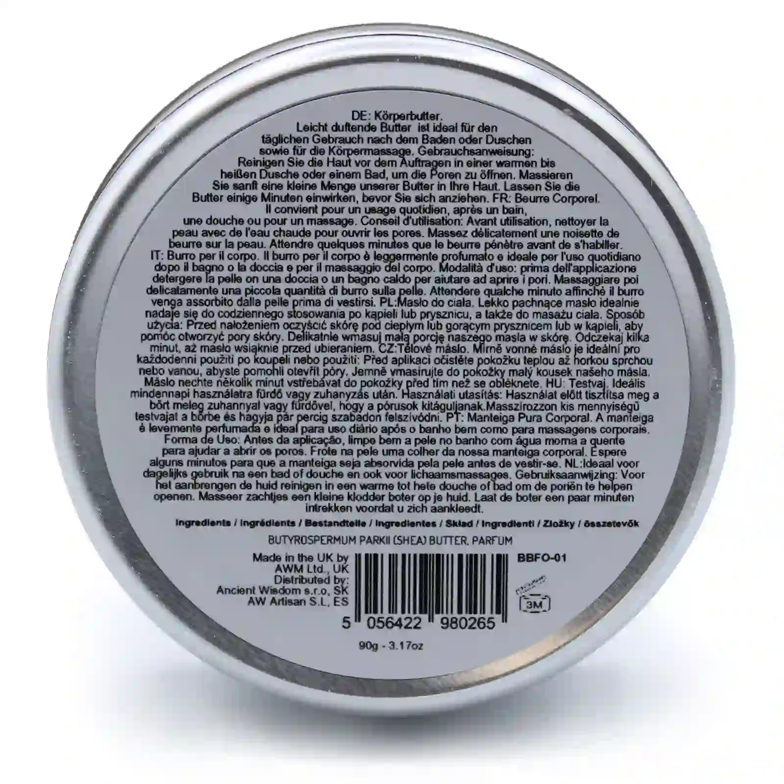Scented Shea Body Butter 90g - Sleepy Coconut - Image 3