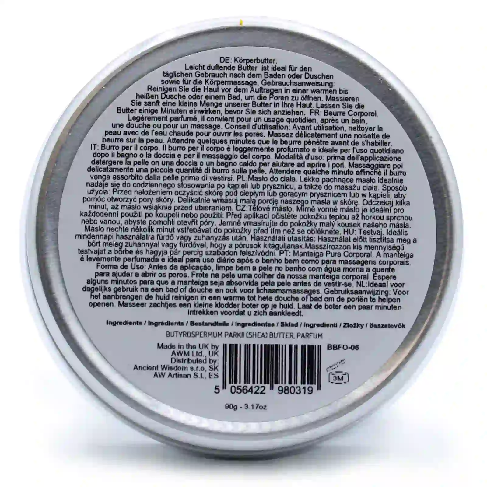 Scented Shea Body Butter 90g - Fluffy Mashmallow - Image 3
