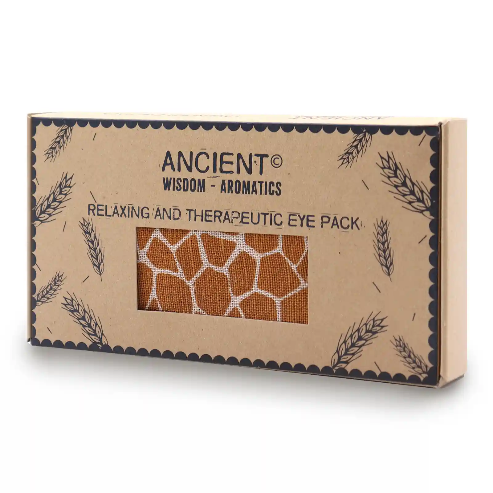 Lavender Natural Cotton and Juco Eye Pillow in Gift Box - Blue Viper