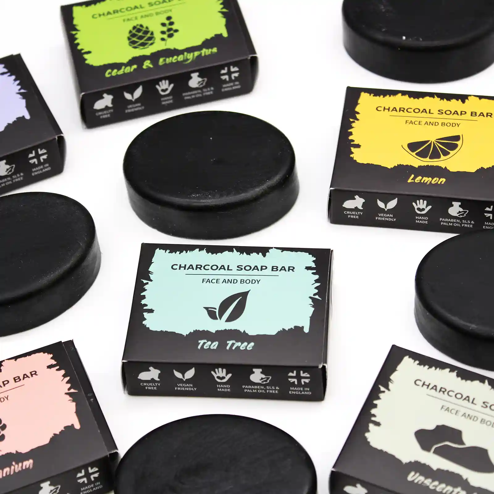 Charcoal Soap 85g - Unscented - Image 7