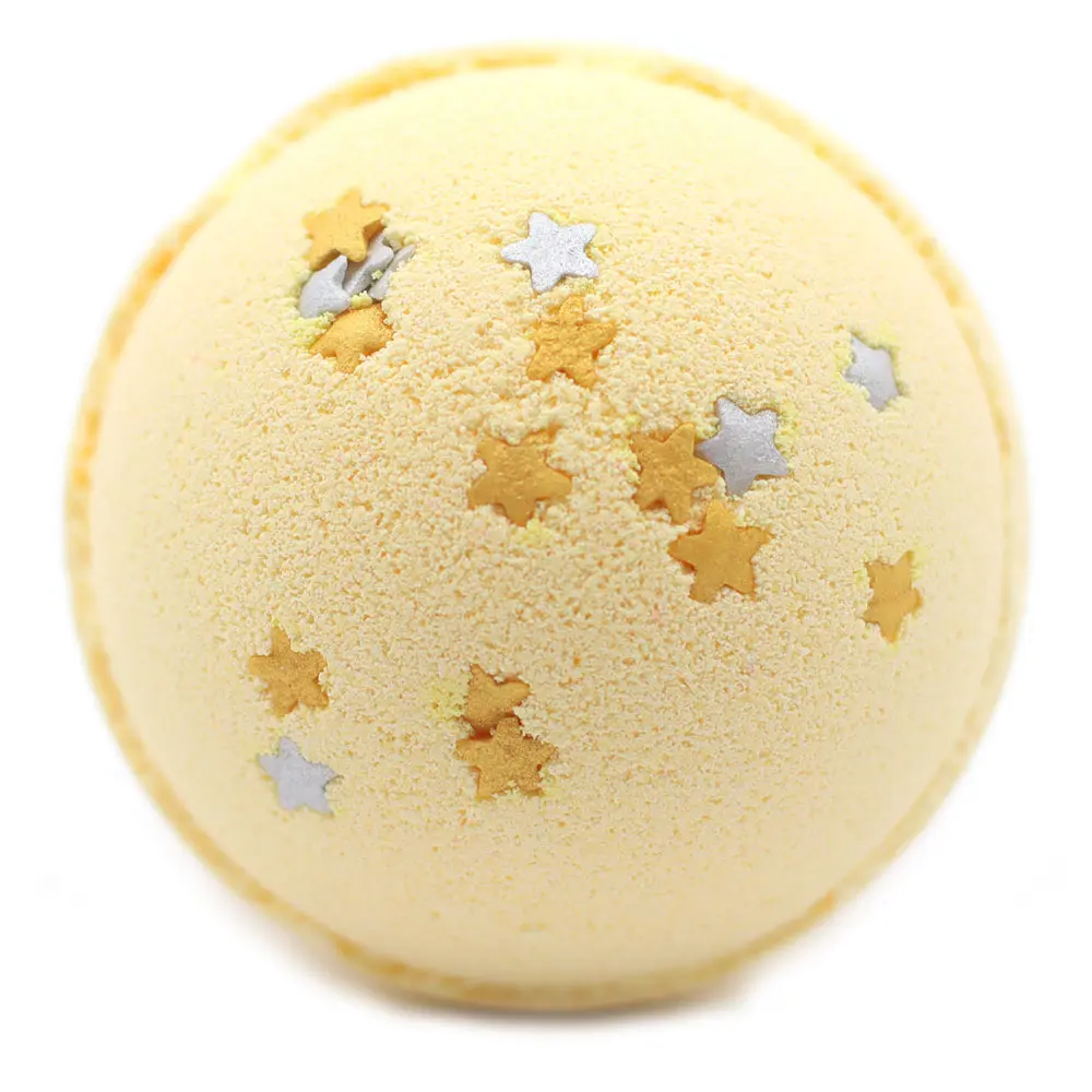 Christmas Star Bath Bomb - Marzipan - Image 3