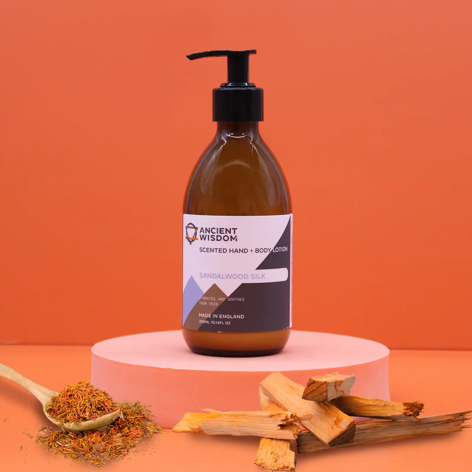 Sandalwood Silk Lotion 300ml - Image 2
