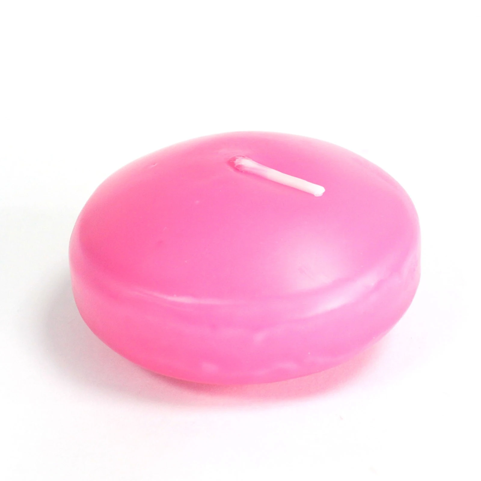 3 x Large Floating Candle - Pink