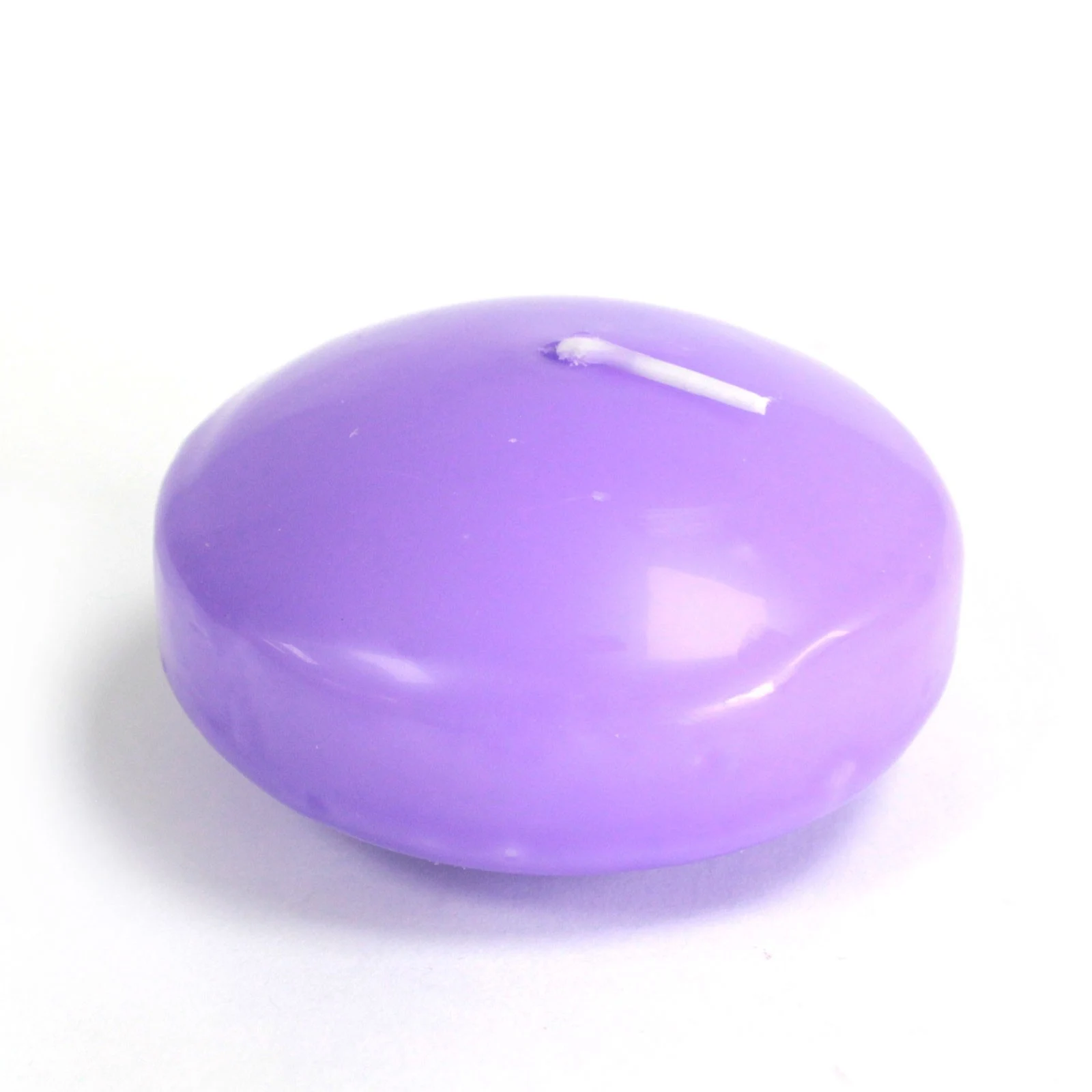 3 x Large Floating Candle - Lilac