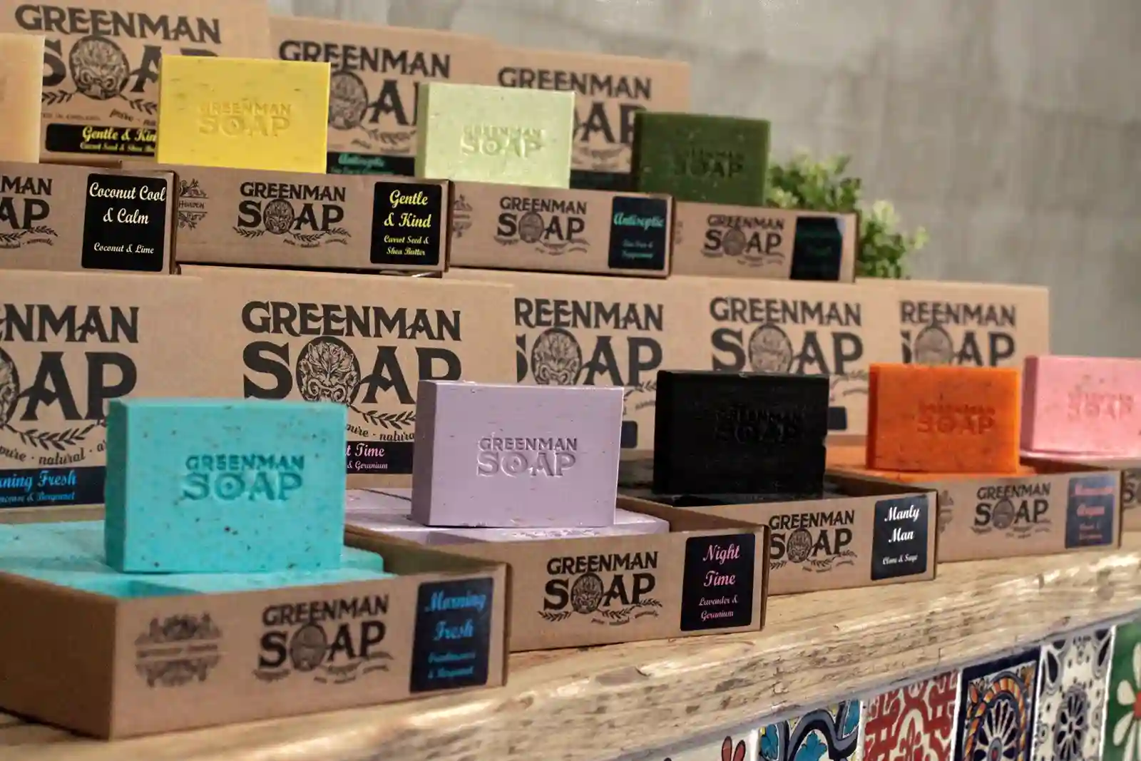 Greenman Soap Slice 100g - Manly Man - Image 3