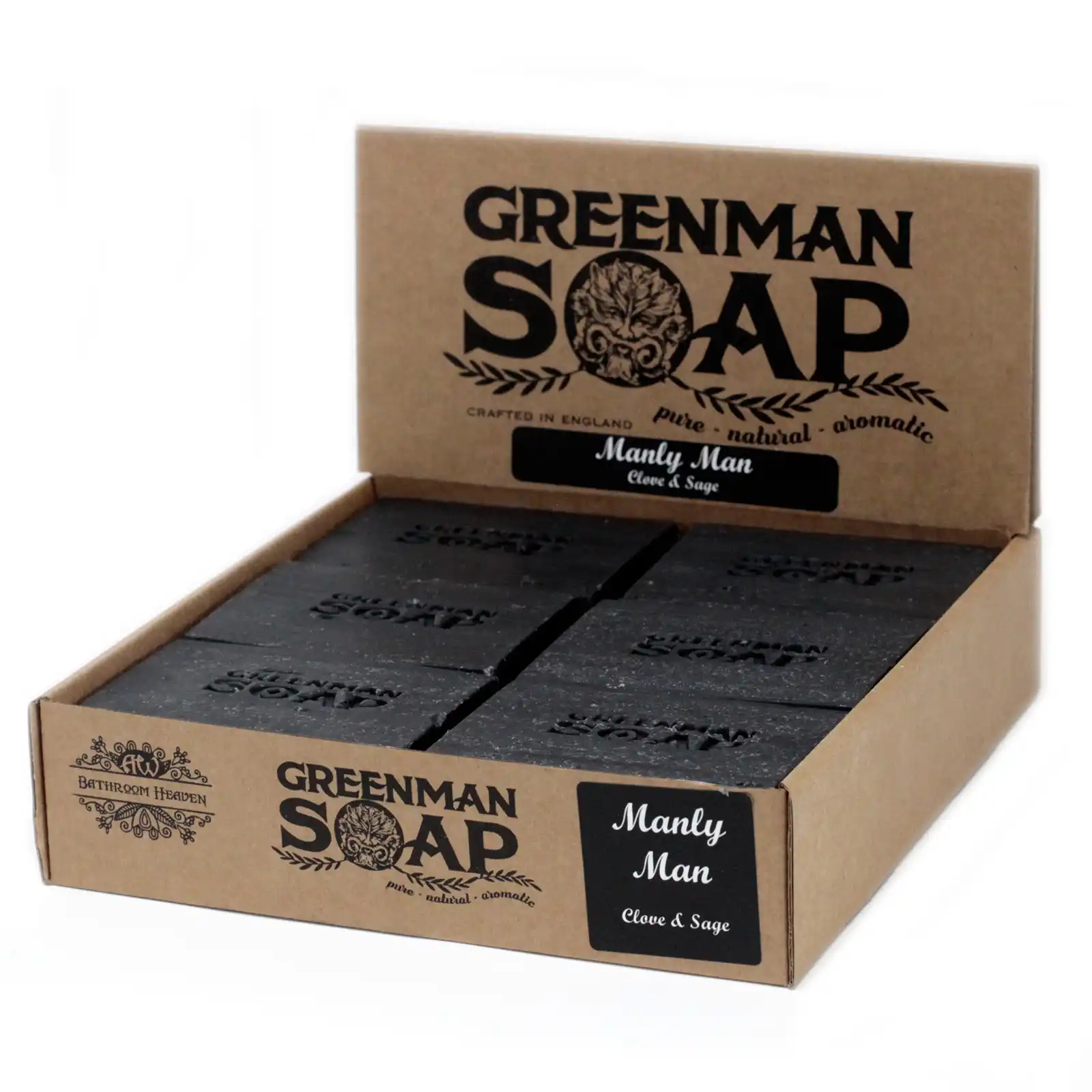 Greenman Soap Slice 100g - Manly Man - Image 4