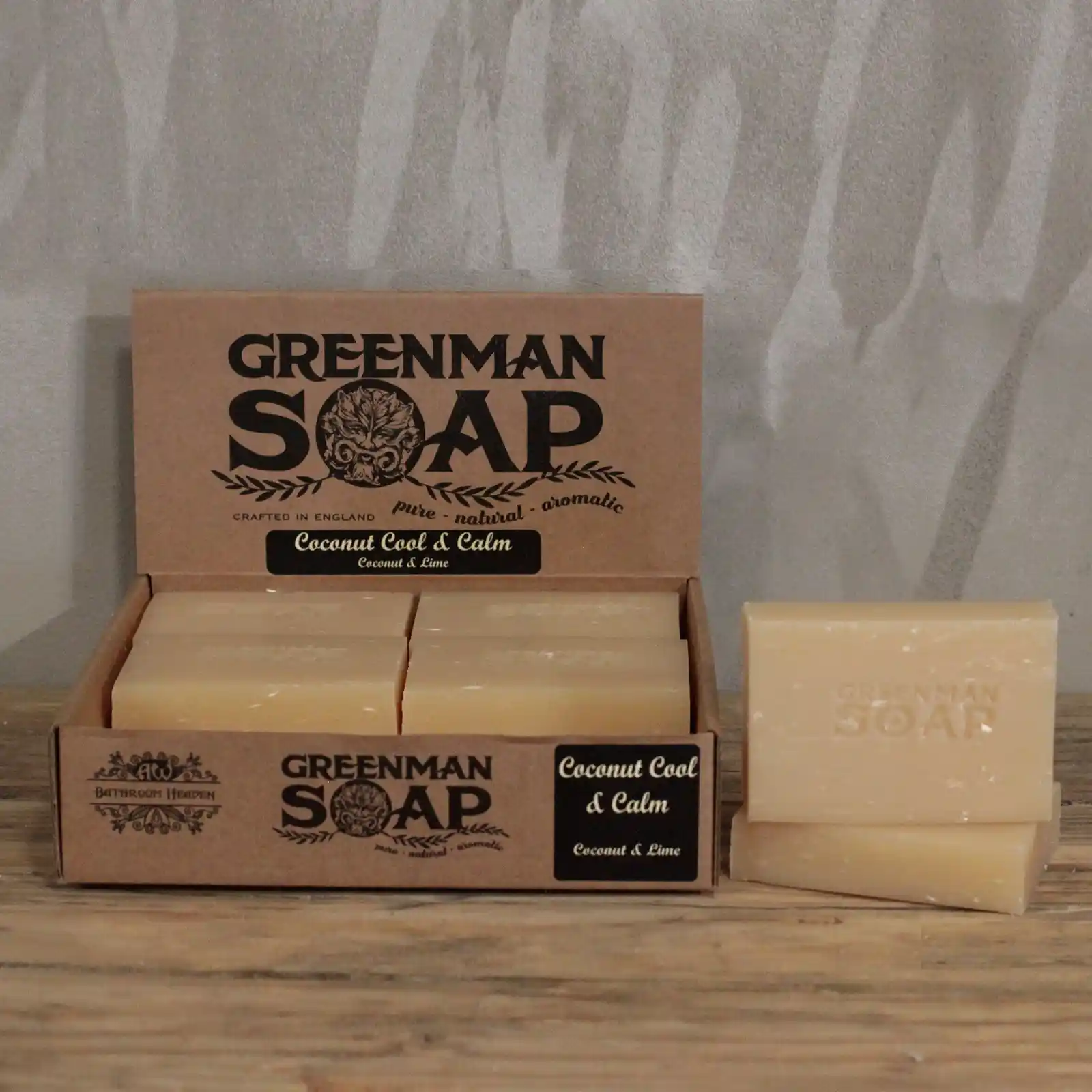 Greenman Soap Slice 100g - Coconut Cool & Calm - Image 6