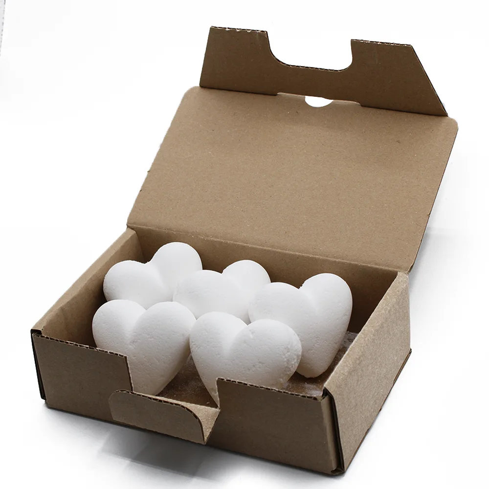 5 x Love Heart Bath Bomb 70g - Coconut - Image 3