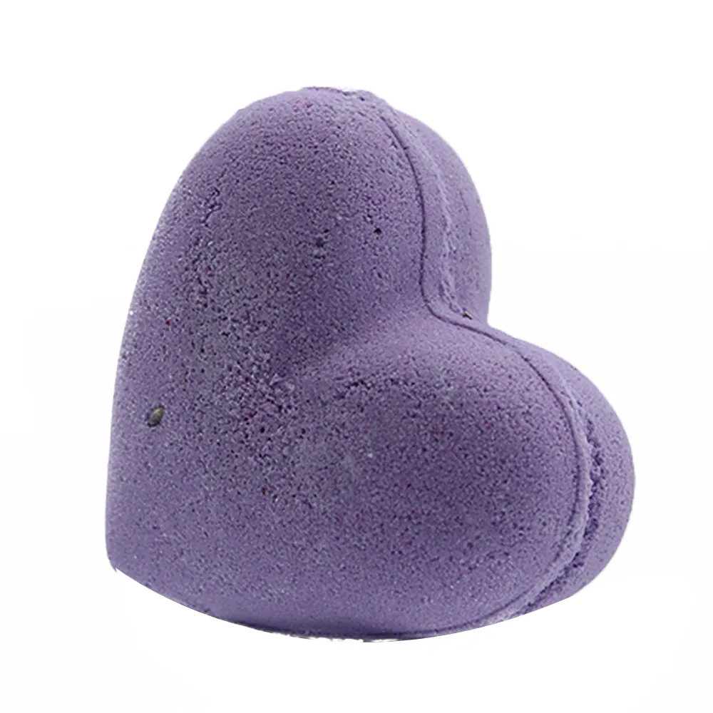 5 x Love Heart Bath Bomb 70g - French Lavender - Image 3