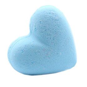5 x Love Heart Bath Bomb 70g - Baby Powder
