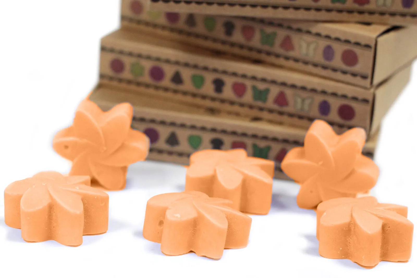 Box of 6 Wax Melts - Mango Fruits - Image 2