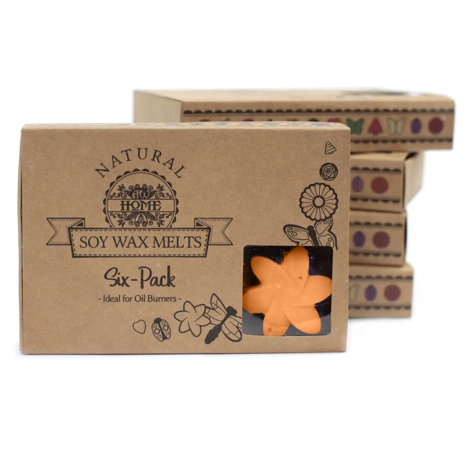 Box of 6 Wax Melts - Mango Fruits - Image 5