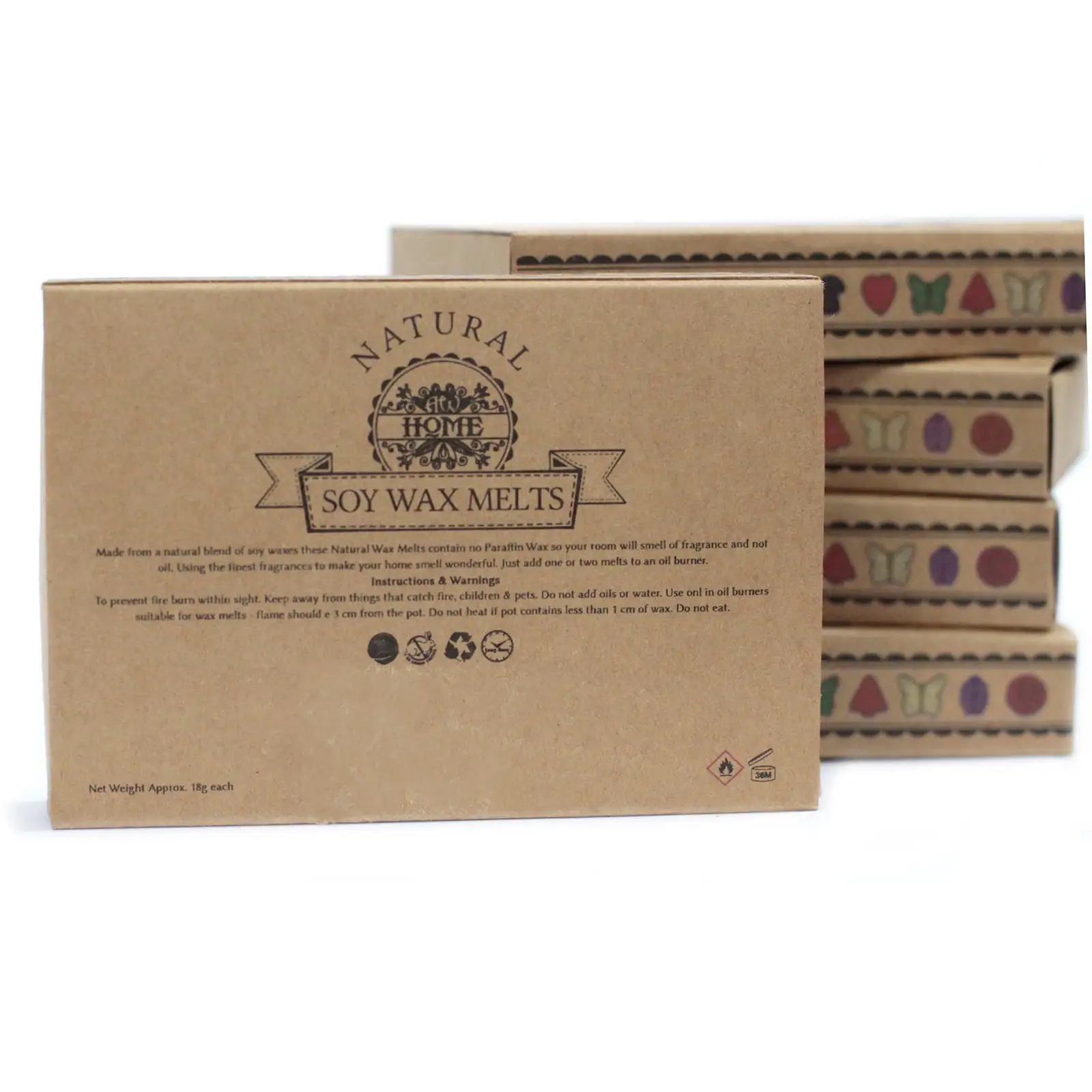 Box of 6 Wax Melts - Brandy Butter - Image 4