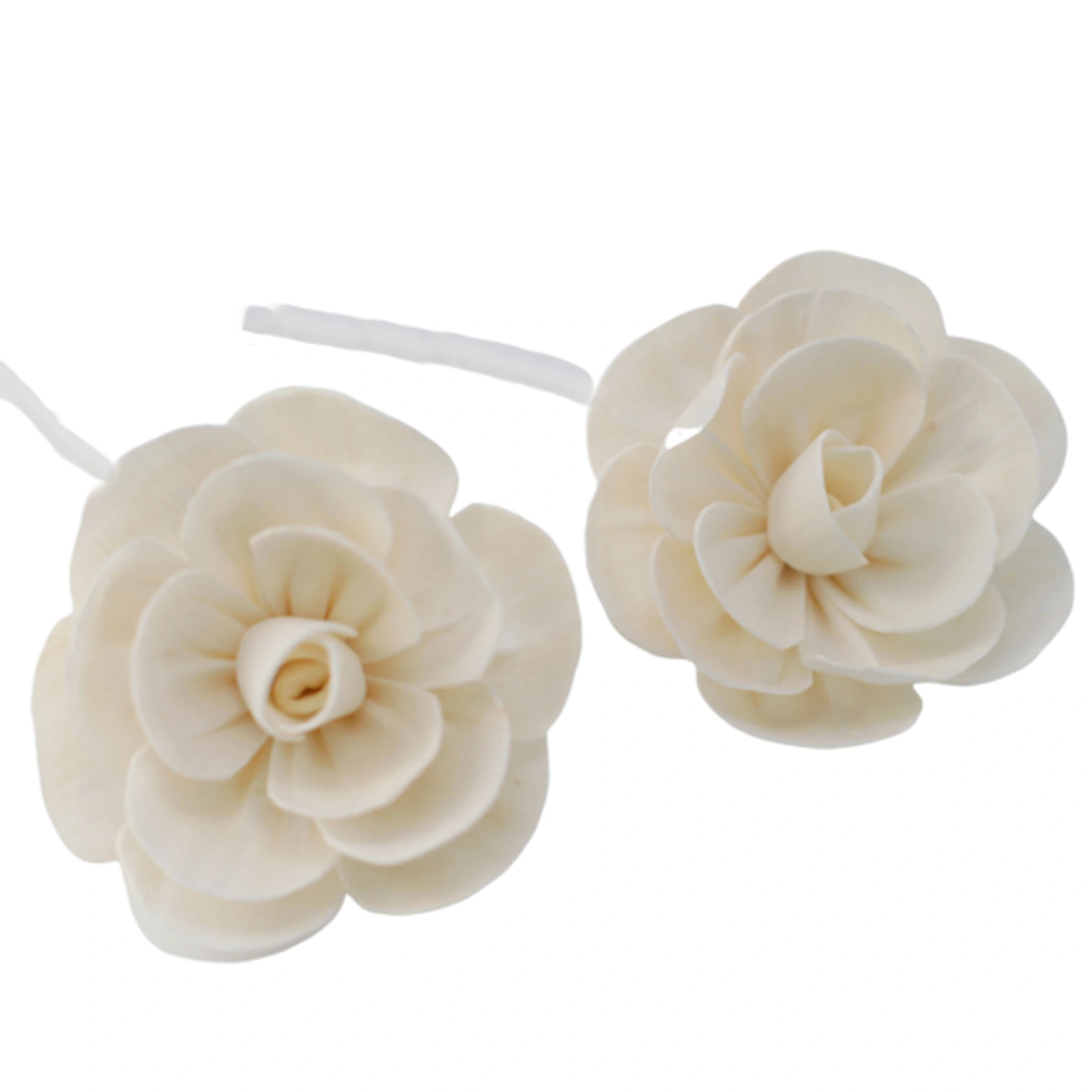 12 x Natural Diffuser Flowers - Lrg Lotus on String - Image 10