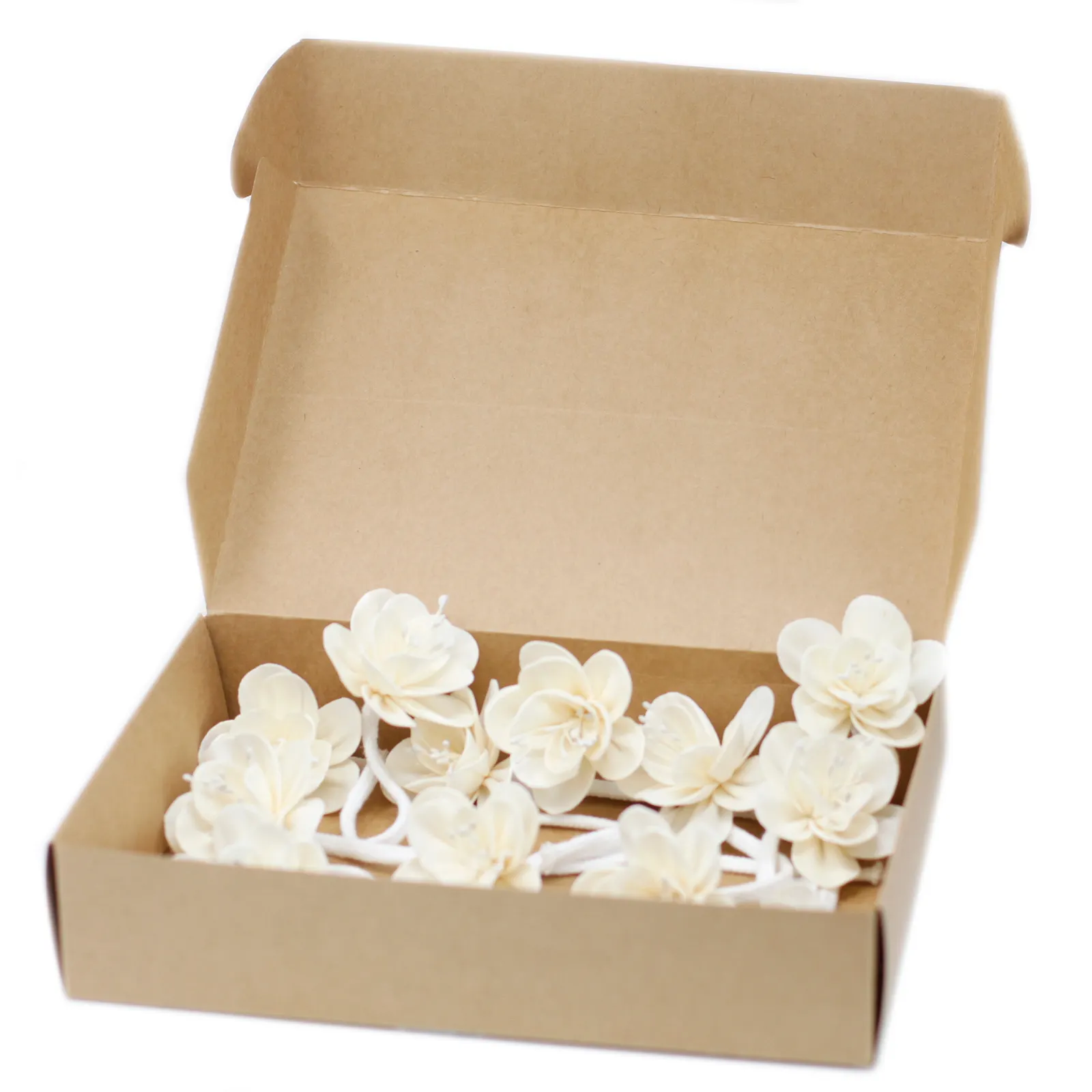 12 x Natural Diffuser Flowers - Small Lily on String