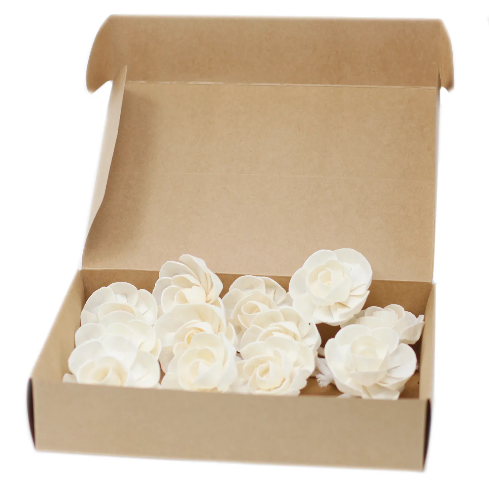12 x Natural Diffuser Flowers - Small Lotus on String - Image 9