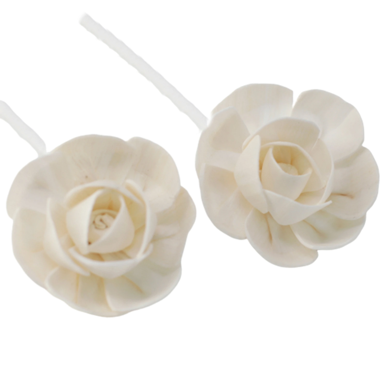 12 x Natural Diffuser Flowers - Small Lotus on String - Image 2