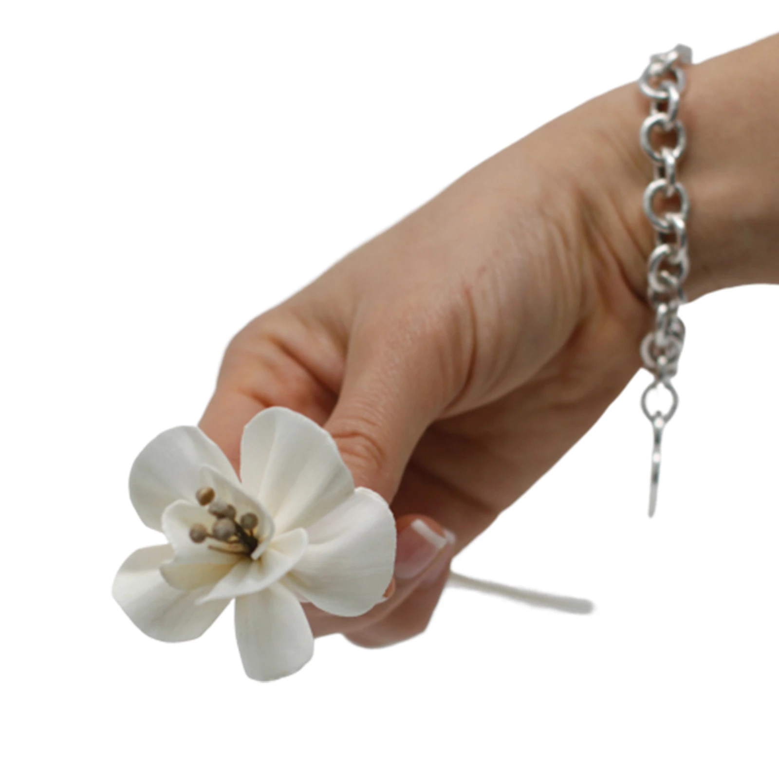 12 x Natural Diffuser Flowers - Lily on Reed - Image 2