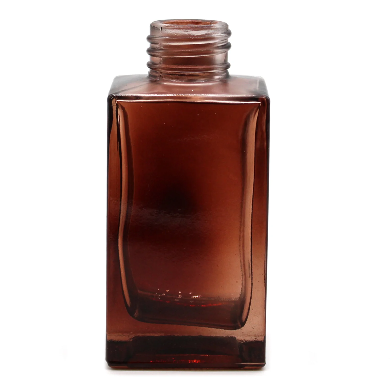 100 ml Square Long Reed Diffuser Bottlle - Amber - Image 2