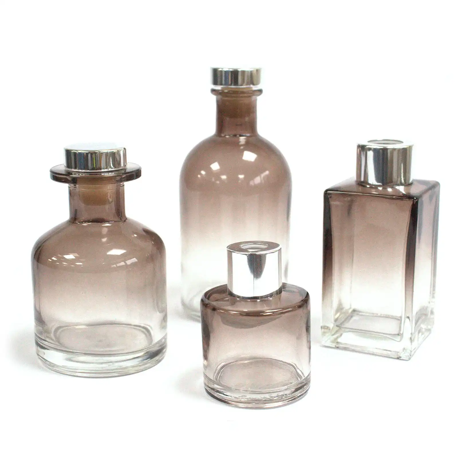 100 ml Square Long Reed Diffuser Bottlle - Charcoal - Image 3