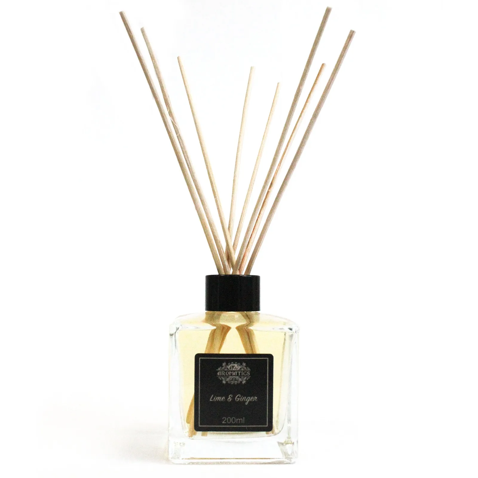 200ml Lime & Ginger Essential Oil Reed Diffuser - Image 4