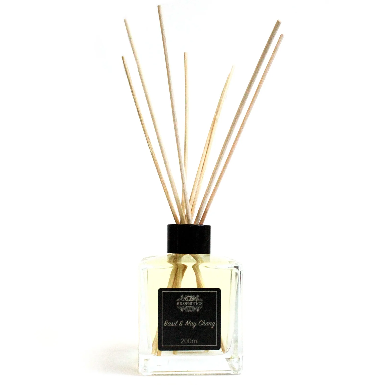 200ml Basil & Maychang Essential Oil Reed Diffuser - Image 4
