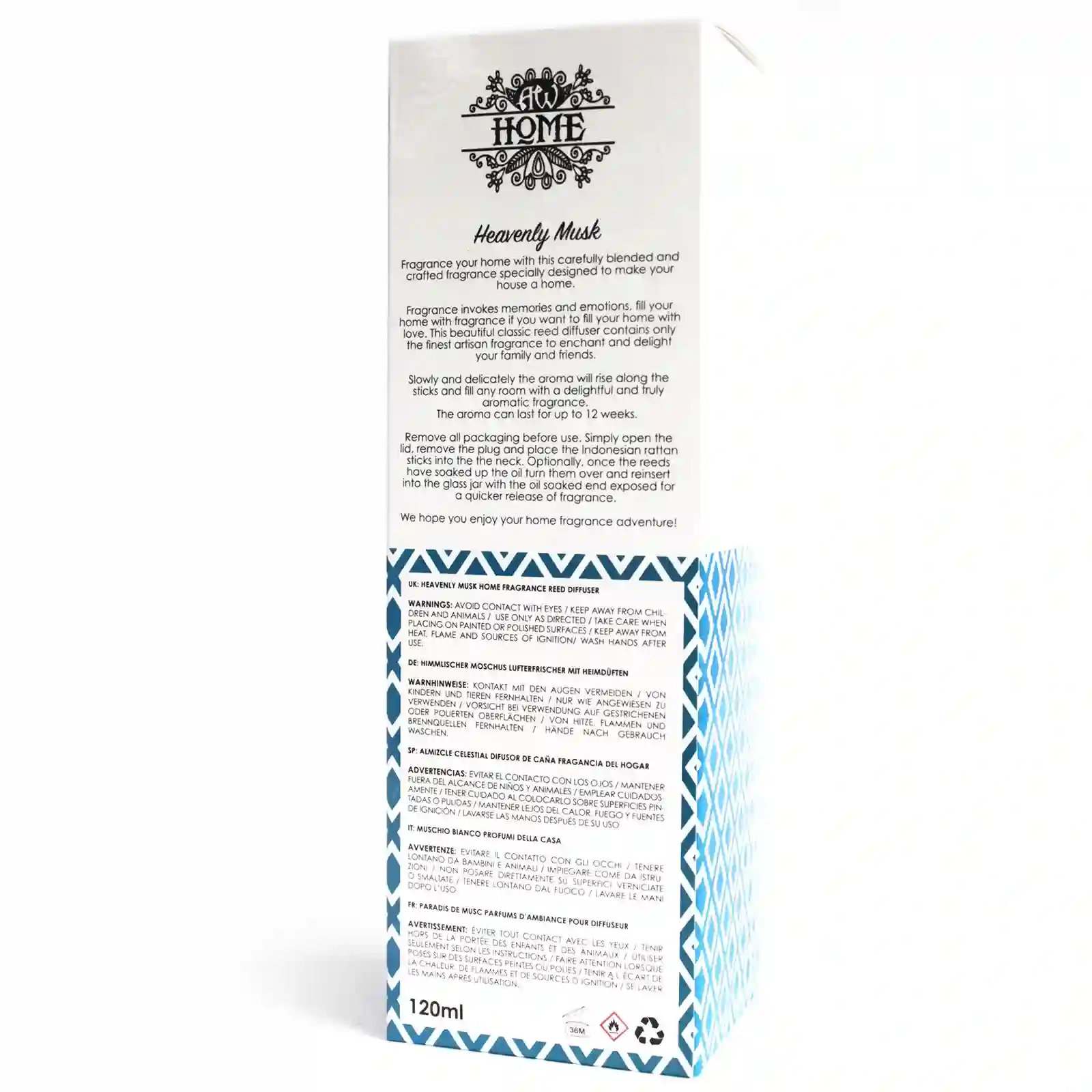 120ml Reed Diffuser - Heavenly Musk - Image 4