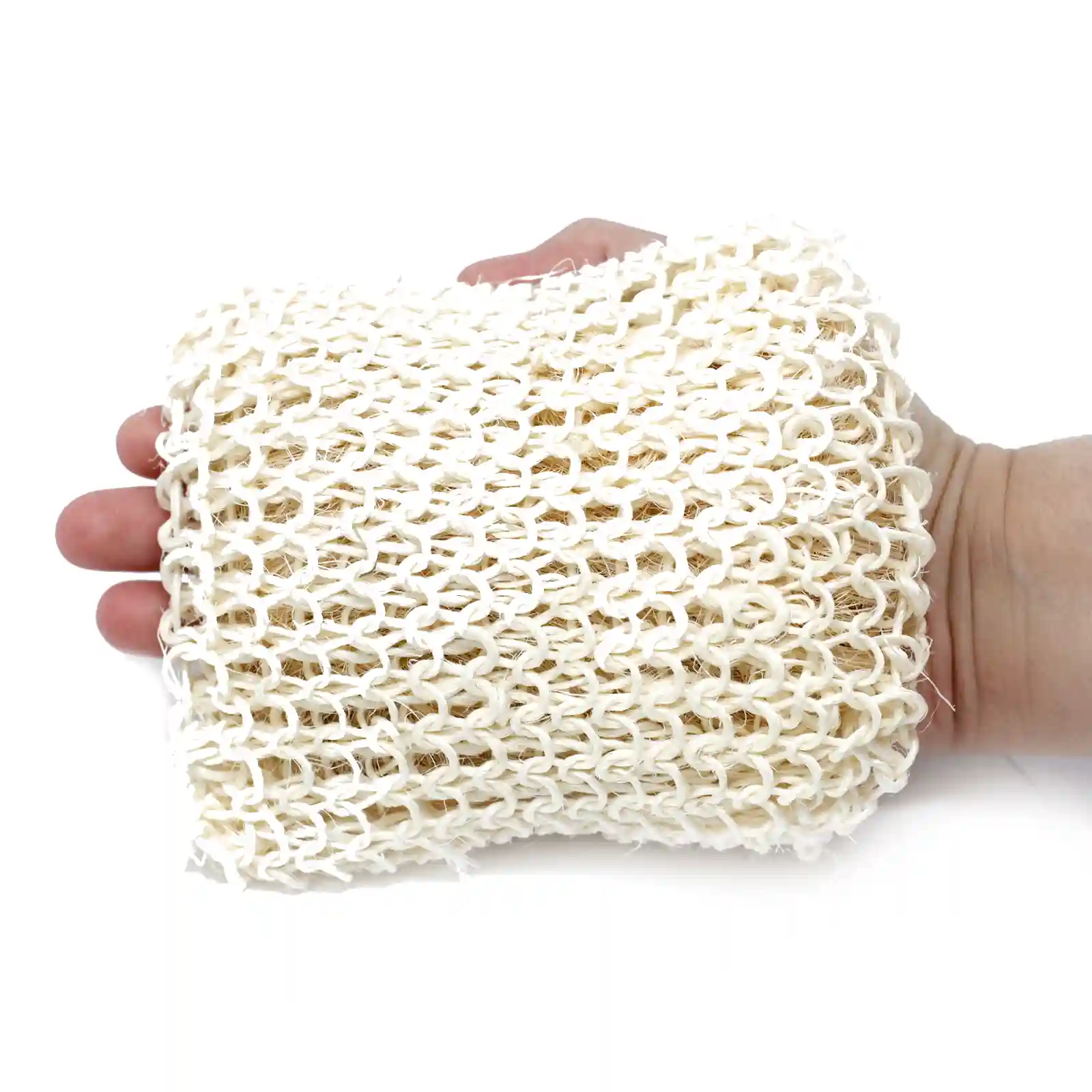 Sisal Sponge and Scrub - Extra Exfoliating Cushion - Image 4