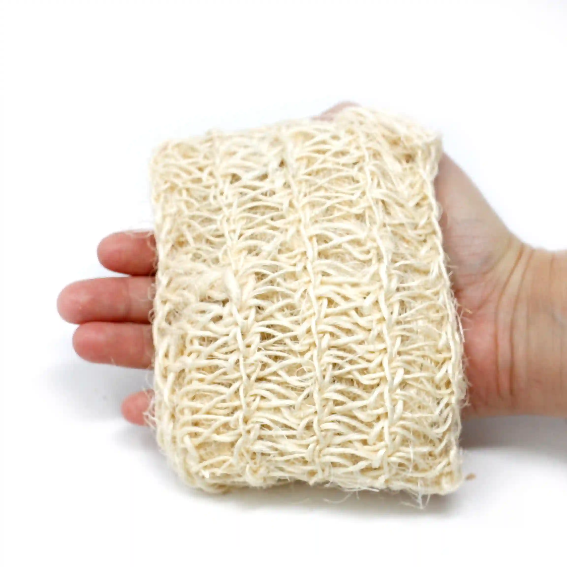 Sisal Sponge and Scrub - Soft Exfoliating Cushion - Image 3