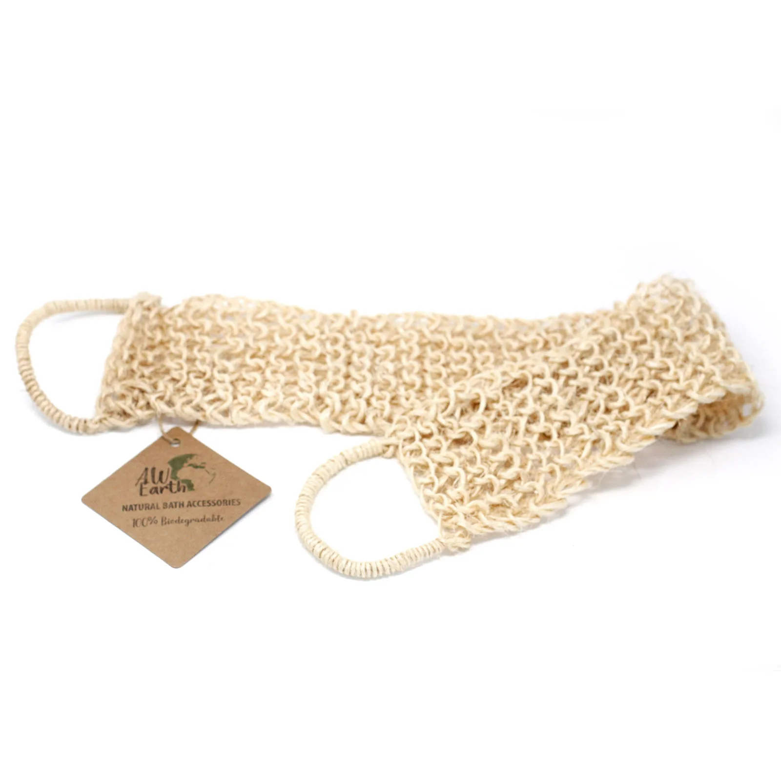 Sisal Sponge and Scrub - Exfoliating Back Scrub - Image 2
